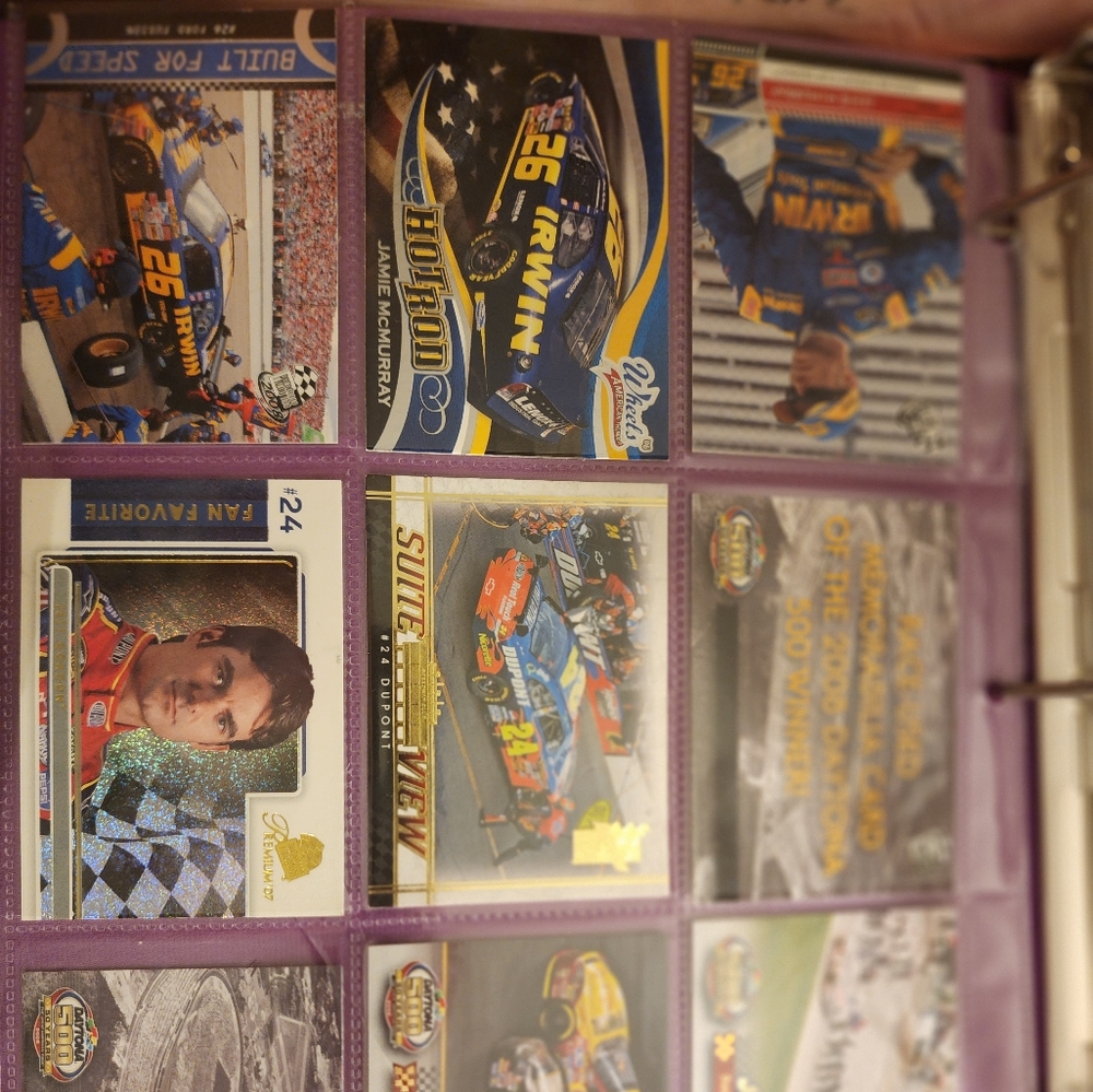 Nascar Card lot